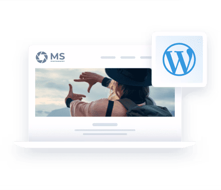 Image d'un site WordPress