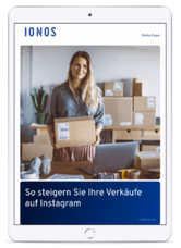 Cover ebook: So steigern Sie Ihre Verkäufe auf Instagram