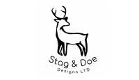 Stag & Doe Designs logo featuring a stylized deer.