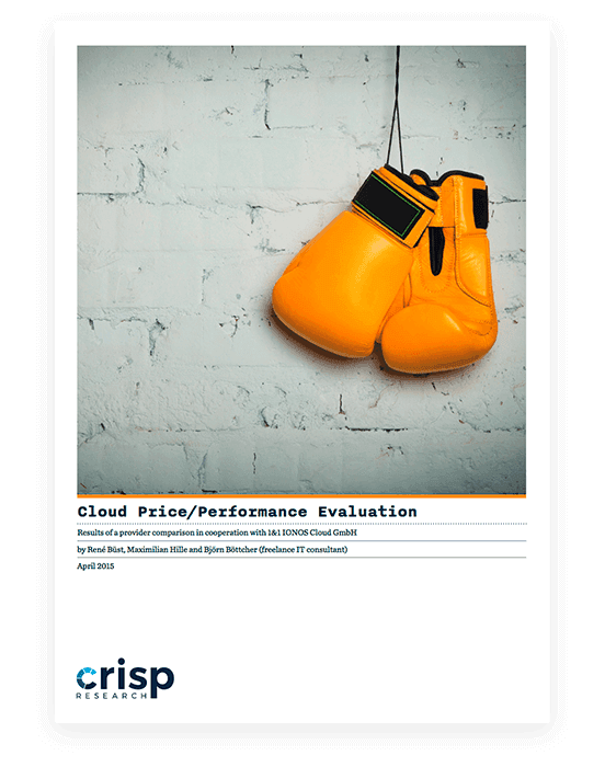 White paper from CRISP; A pair of yellow boxing gloves 