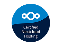 Certified Nextcloud Hosting badge