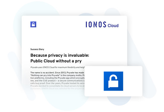 IONOS Cloud Success Story Pryvate UK