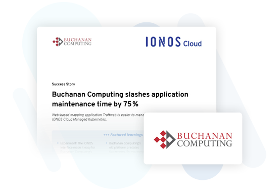 Screenshot of a success story for Buchannan Computing