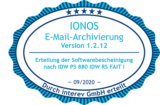 E-Mail-Archivierung Siegel