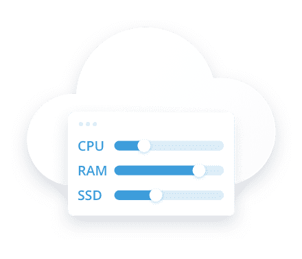 cloud server configuration visual