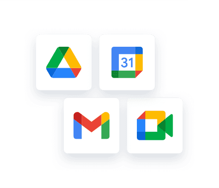 Google Workspace app symbols