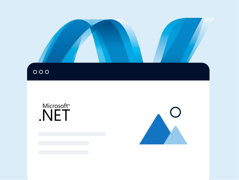 Microsoft® .NET Oberfläche im Windows Hosting Umfeld