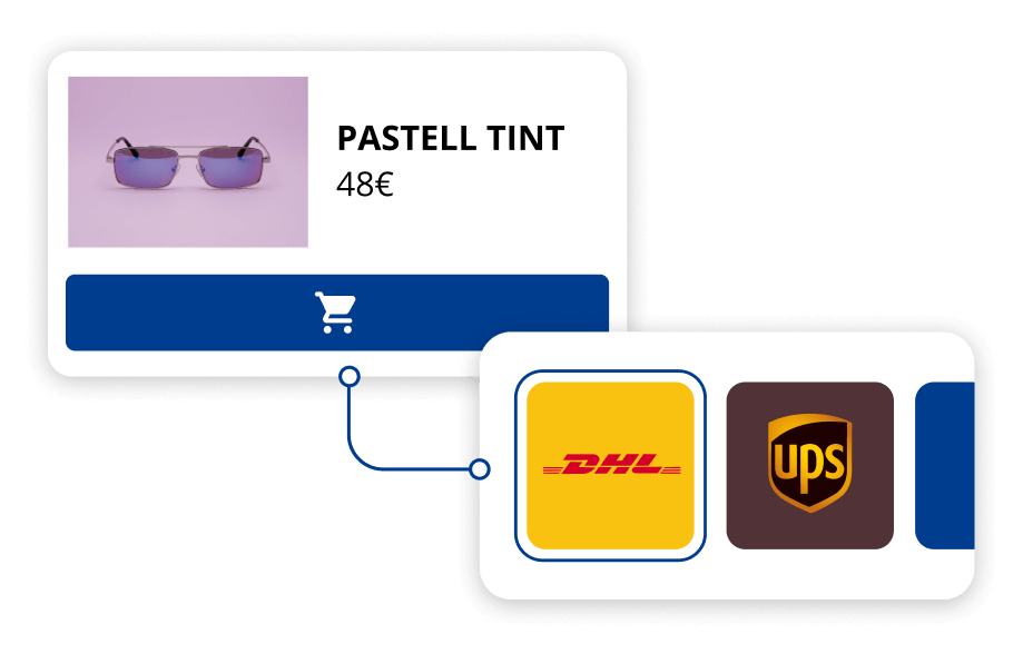 WooCommerce Shop mit Integration von DHL und UPS Versandoptionen