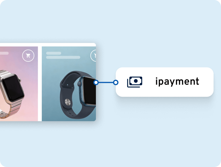 Verbindung zwischen Onlineshop-Produkten und ipayment-System zur Zahlungsabwicklung