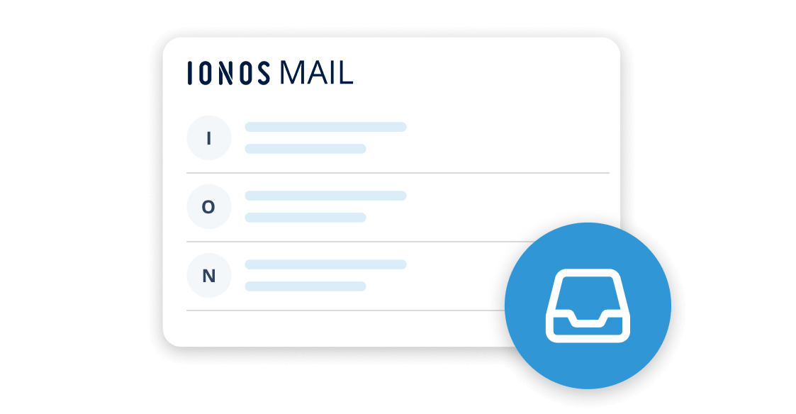 IONOS Mail Postfach im Joomla! Hosting