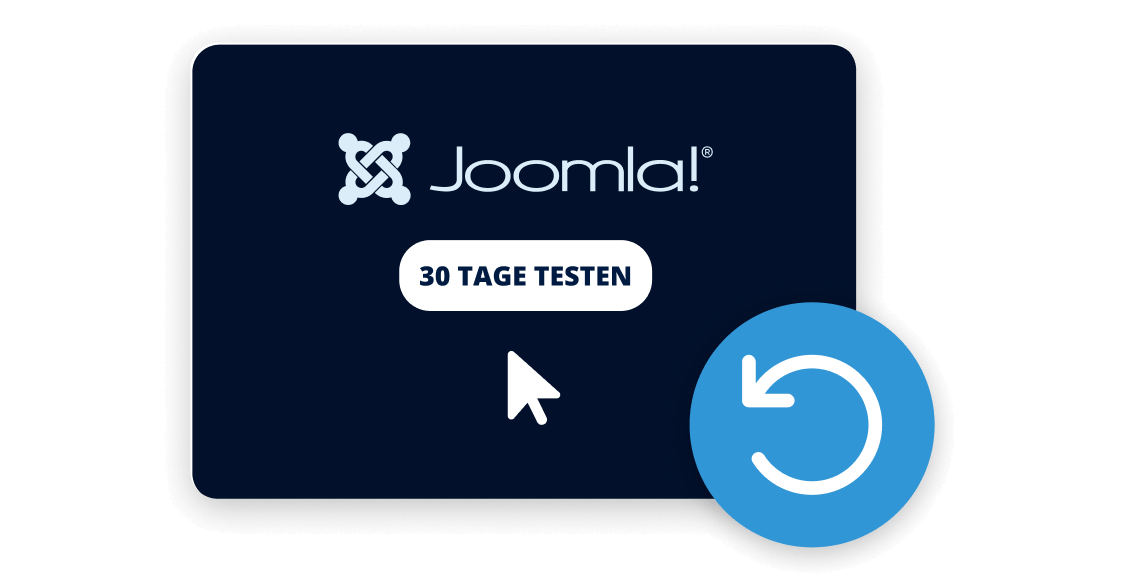 Joomla! mit 30 Tage Geld-zurück-Garantie