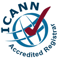 ICANN Accredited Register badge