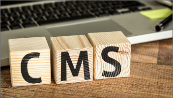Building blocks that spell out CMS