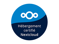 Logo Badge of Certified Nextcloud Hosting