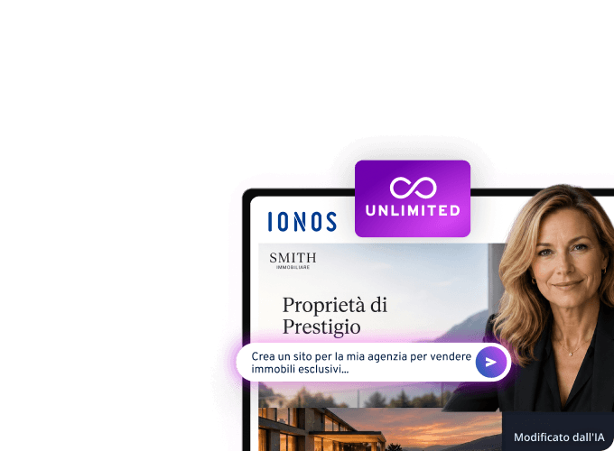 Sito web di agenzia immobiliare con proprietà di prestigio in vendita.