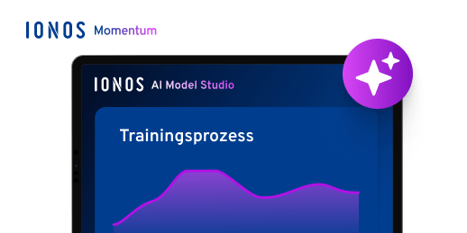  Ansicht des Trainingsprozesses mit Verlaufskurve