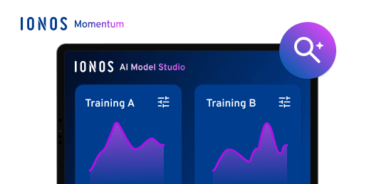 Überwachungsansicht mit mehreren Trainingsdiagrammen