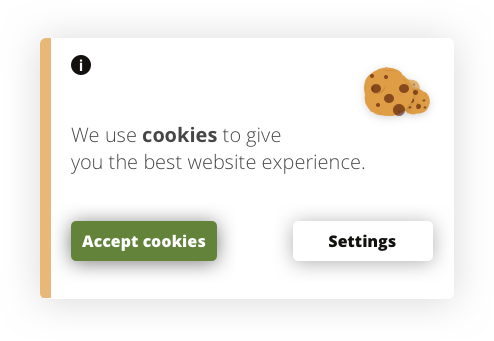 Cookie banner