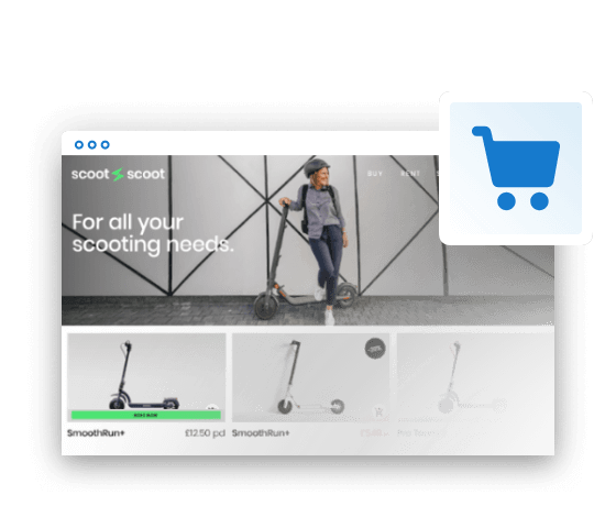 E-scooter online shop