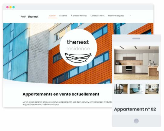 MyWebsite Now Template Real Estate