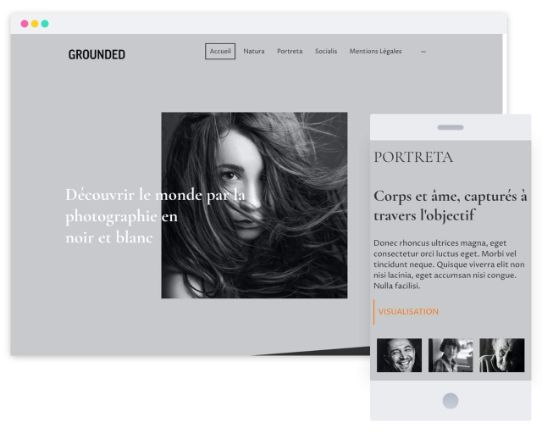 MyWebsite Now Template Photography