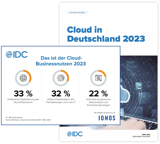 IDC Studie Cloud in Deutschland